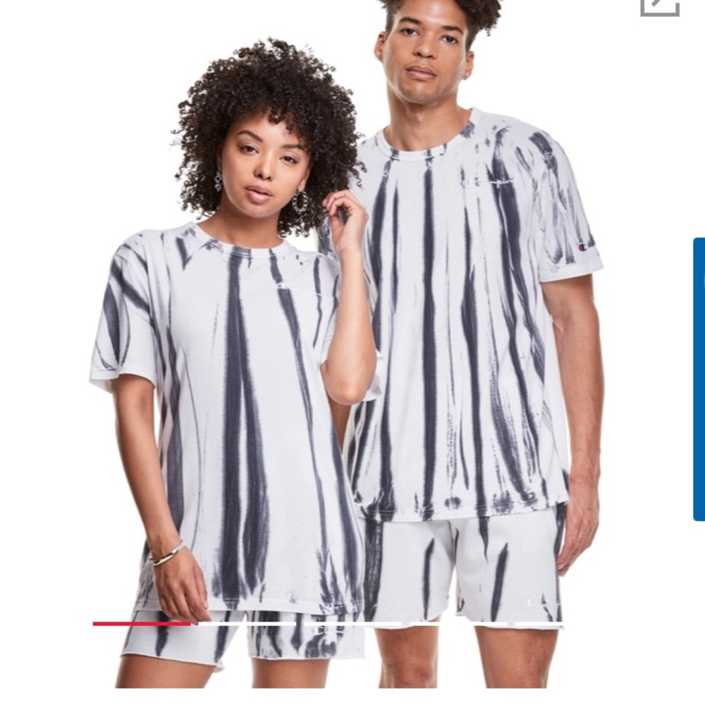 NWT Champion Sweat Shorts and Shirt Set